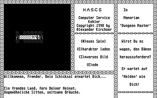 Dämon von Szaranor (Der) atari screenshot